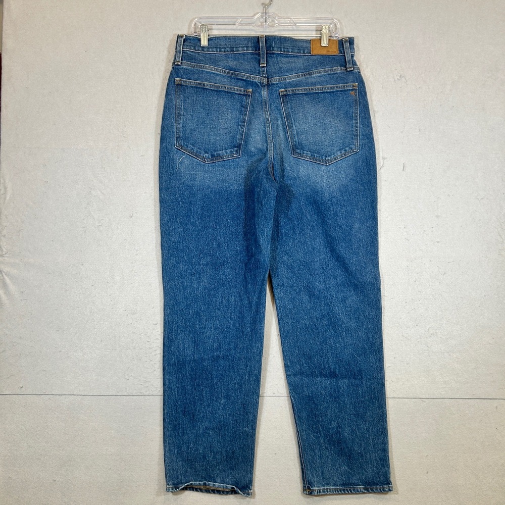 Madewell Jeans Womens 30 Perfect Vintage Straight Medium Wash Blue High Rise